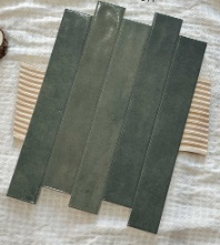 60×400 mm Gloss Strip Tiles gloss ceramic tile material sample HY-TF43-001
