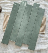 60×400 mm Gloss Strip Tiles gloss ceramic tile material sample HY-TF43-003