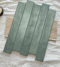 60×400 mm Matte Strip Tiles matte ceramic tile material sample HY-TF44-003