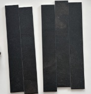 75×479 mm Mineral-Look Strip Tiles matte mineral-look ceramic tile material sample HY-TF46-005