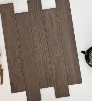 75×479 mm Wood-Look Strip Tiles matte embossed wood-look ceramic tile material sample HY-TF47-007