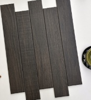 75×479 mm Wood-Look Strip Tiles matte embossed wood-look ceramic tile material sample HY-TF47-008
