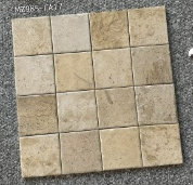 98.5×98.5 mm Mineral Square Tiles mineral-look surface ceramic tile material sample HY-TF48-004