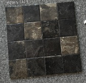 98.5×98.5 mm Mineral Square Tiles mineral-look surface ceramic tile material sample HY-TF48-005