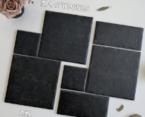 AB Modular Mesh-Mounted Tiles mineral-look modular layout ceramic tile material sample HY-TF51-004