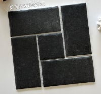 300×300 mm Frame-Pattern Mesh Tiles frame-pattern mesh layout ceramic tile material sample HY-TF52-004