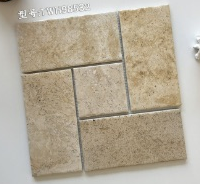 300×300 mm Frame-Pattern Mesh Tiles frame-pattern mesh layout ceramic tile material sample HY-TF52-005