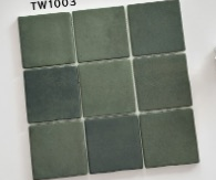 300×300 mm Glazed Square Mesh Tiles glazed square mosaic ceramic tile material sample HY-TF54-003