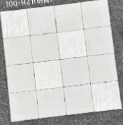 100×100 mm Soft Pearl Glaze Square Tiles pearlescent glaze ceramic tile material sample HY-TF56-001