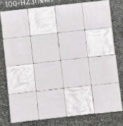 100×100 mm Soft Pearl Glaze Square Tiles pearlescent glaze ceramic tile material sample HY-TF56-003