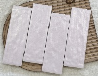 65×200 mm Pearl Glaze Strip Tiles pearlescent glaze ceramic tile material sample HY-TF57-004