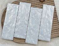 65×200 mm Pearl Glaze Strip Tiles pearlescent glaze ceramic tile material sample HY-TF57-005
