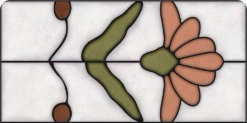 150×300 mm Enamel Pattern Tiles enamel decorative surface ceramic tile material sample HY-TF59-004