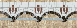 150×400 mm Enamel Pattern Tiles enamel decorative surface ceramic tile material sample HY-TF60-009