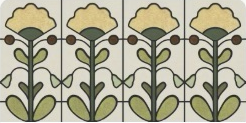 200×400 mm Enamel Pattern Tiles enamel decorative surface ceramic tile material sample HY-TF61-002