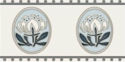 200×400 mm Enamel Pattern Tiles enamel decorative surface ceramic tile material sample HY-TF61-005