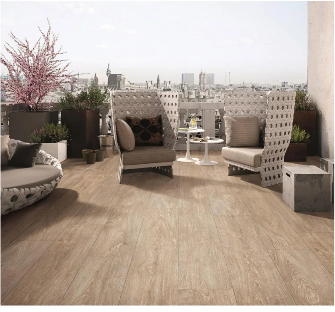 Alternative application or surface reference for 250×1500 Extra-Long Wood-Look Porcelain Planks
